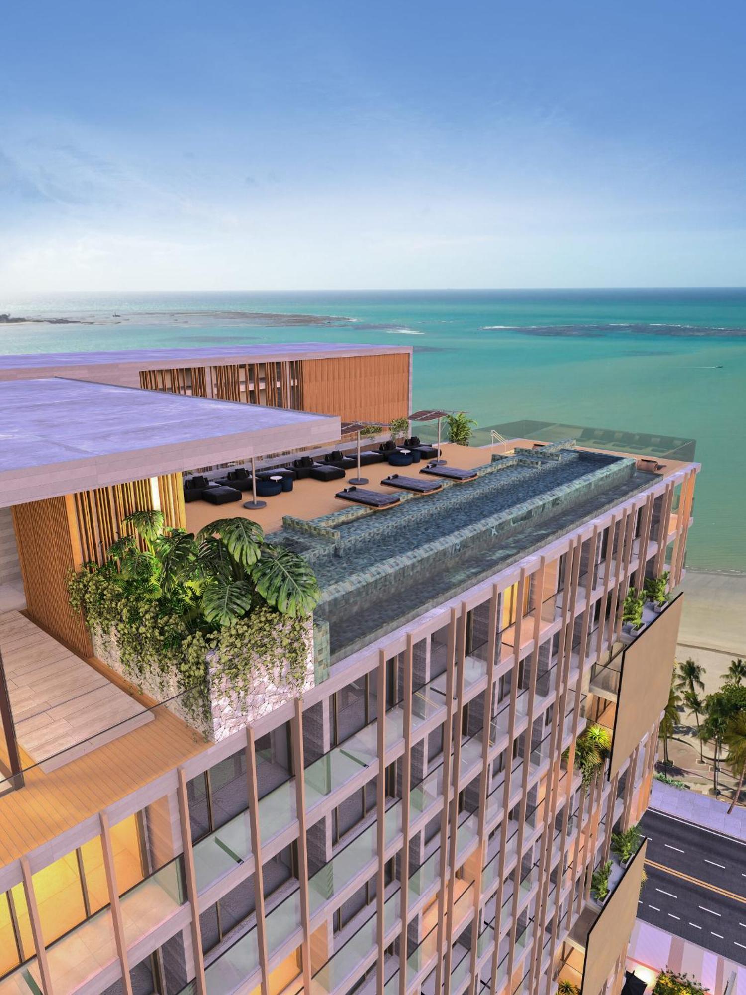 Apartahotel Flat No New Time A Beira-mar Em Pajucara *